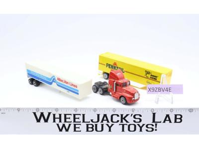 Racing Champions Semi Truck Set 1988-89 Vintage Galoob Micro Machines