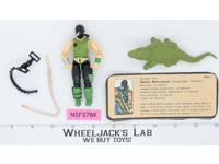 Croc Master Cobra Reptile Trainer C9 Funskool G.I. Joe Hasbro Vintage Figure
