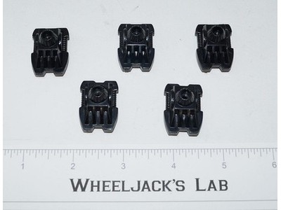 Piranacon 5 Stand Pegs Tops Vintage Hasbro 1988 G1 Transformers Action Figure