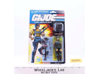 Low-Light GI Joe 1990 Hasbro Vintage Action Figure NEW MOSC SEALED