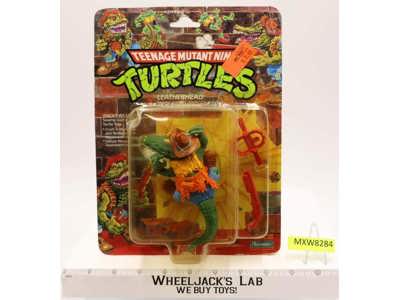 Leatherhead Teenage Mutant Ninja Turtles TMNT 1989 Playmates NEW MOSC SEALED