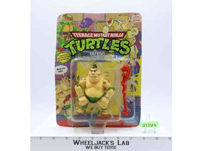 Tattoo Teenage Mutant Ninja Turtles TMNT 1991 Playmates NEW MOSC SEALED