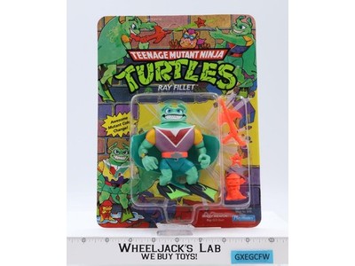 Ray Fillet Teenage Mutant Ninja Turtles TMNT 1990 Playmates NEW MOSC Unpunched