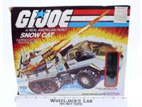 Snow Cat W/ Frostbite 100% Complete W/Box G.I. Joe 1985 Hasbro Vintage Vehicle