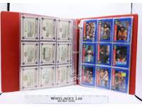 WWF 1991 Classic Games Trading Cards #1-150 in Binder NICE! Rare Complete Set!