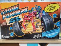 Rumbler Action Masters European w/ Box 1990 G1 Vintage Hasbro Action Figure