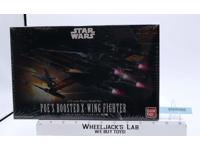 Poe's Boosted X-Wing Fighter Star Wars Bandai Model Kit NEW SEALED