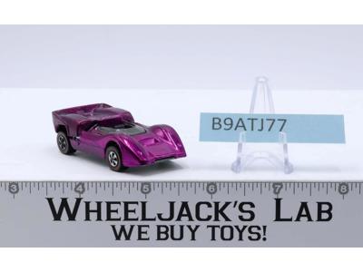 McLaren M6A Spectraflame Magenta 1969 Redline Hot Wheels Mattel Vintage RL