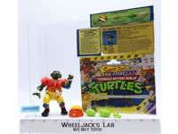 T.D. Tossin' Leo 100% Complete W/Card TMNT 1991 Playmates Action Figure