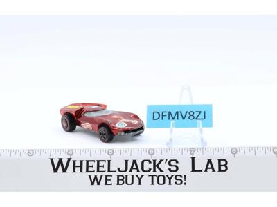 Turbofire Red 1968 Redline Hot Wheels Mattel Vintage RL