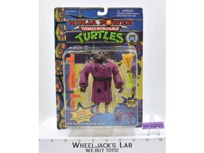 Mutatin' Splinter Teenage Mutant Ninja Turtle Ninja Power TMNT Playmates MOSC