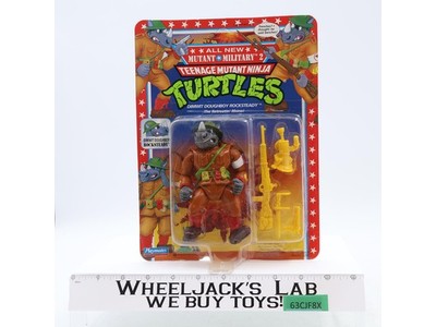 Dimwit Doughboy Rocksteady Mutant Military 2 Teenage Ninja Turtles TMNT MOSC New