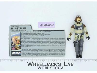 Slip-Stream V1 100% Complete G.I. Joe 1986 Hasbro Vintage Action Figure