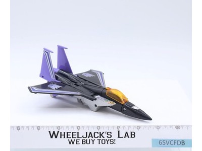 Skywarp 1984 Vintage G1 Transformers F-15 Fighter Hasbro Action Figure
