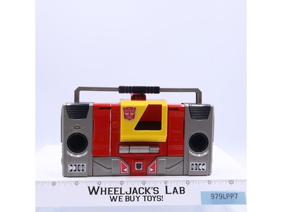 Blaster Vintage Hasbro 1985 G1 Transformers Figure DECK WORKS MISSING WINDOW