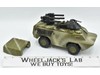 Python W/Canopy Cover GUTS! 1987 Mattel Army Tank Action Figure Vehicle