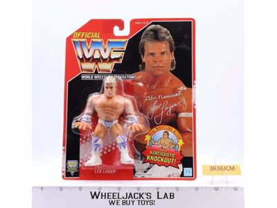 Lex Luger WWF Wrestling Action Figure 1993 Hasbro NEW MOSC SEALED