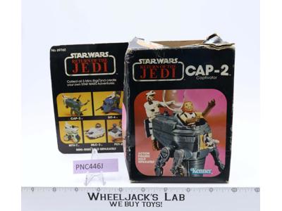 Cap-2 Captivator Mini Rig 100% Complete W/Box Star Wars ROTJ 1983 Kenner Vehicle