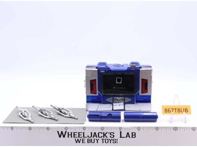 Soundwave WORKS 100% Complete 1985 Vintage G1 Transformers Action Figure