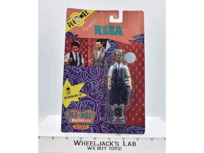 Pee Wee Herman Reba NEW MOSC Matchbox 1988