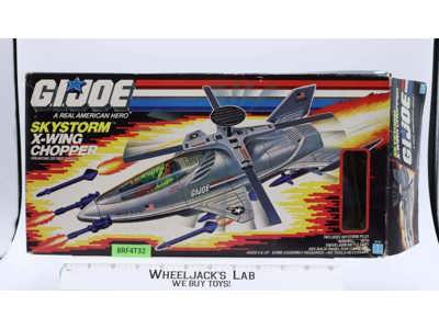Skystorm 100% Complete GI Joe 1988 Hasbro Vintage Action Figure Vehicle