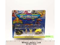 #4 Yellow Ranger Micro Machines Power Rangers 1994 Bandai NEW MISB SEALED