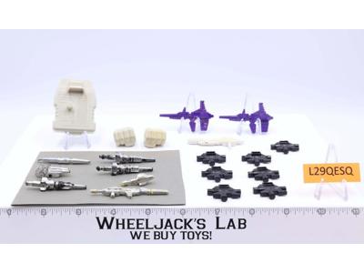 Lot #4 of Accessories Parts Weapons Guns Missiles Vintage G1 Transformers 1984