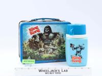 King Kong Metal Lunchbox w/ Thermos Mug 1977 Thermos Brand