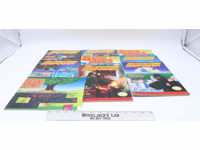 Lot of 8 Nintendo Power & Super Mario Bros Magazines +2 Posters 1980s Nintendo