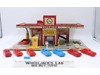 Superior Service Station Tin Litho 1949 T. Cohn Inc Vintage Toy Car Playset