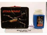 Star Wars The Empire Strikes Back Metal Lunchbox W/Thermos 1980 Thermos Brand