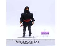 Black Ninja 100% Complete Dragon Force 1985 Lanard Toys Vintage 6" Action Figure