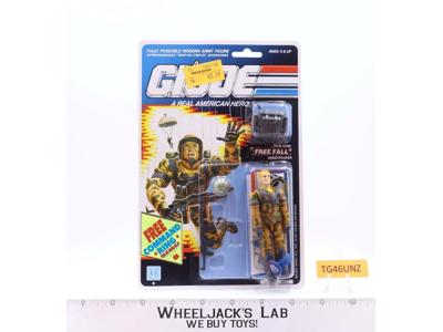 Freefall GI Joe 1990 Hasbro Vintage Action Figure NEW MOSC SEALED