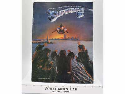 Superman II Movie Special  DC Comics 1981 Vintage Movie Special Magazine