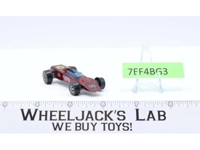 Lotus Turbine Red 1969 Redline Hot Wheels Mattel Vintage RL