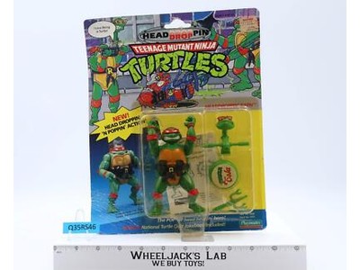 Head Droppin' Raph Teenage Mutant Ninja Turtle TMNT Playmates NEW MOSC SEALED