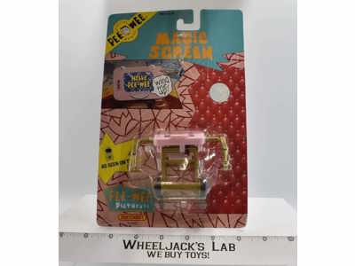 Pee Wee Herman Magic Screen NEW MOSC Matchbox 1988