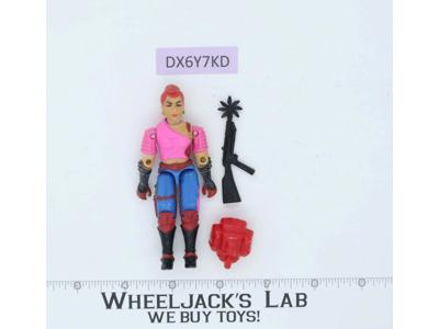 Zarana EARRINGS V1 100% Complete G.I. Joe 1986 Hasbro Vintage Action Figure