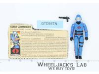 Cobra Commander V1.5 100% Complete G.I. Joe 1983 Hasbro Vintage Action Figure