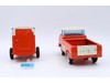 Orange U-Haul Ford Pickup Truck W/ Trailer Pressed Steel 1960s Nylint Vintage