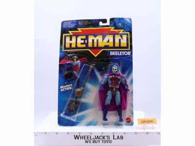 Skeletor The New Adventures of He-Man 1989 Mattel Action Figure NEW MOSC SEALED