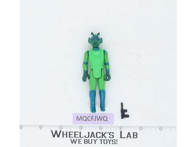 Greedo 100% Complete Star Wars TRI-LOGO 1978 PBP/POCH Action Figure NO REPRO