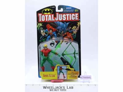 Green Arrow Total Justice Batman 1997 Kenner NEW MOSC Action Figure