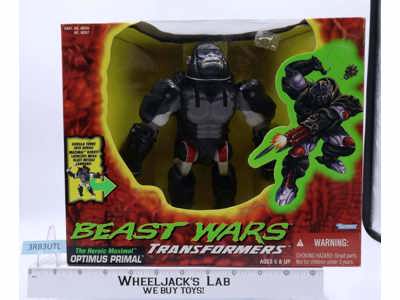 Optimus Primal Transformers Beast Wars 1996 Hasbro Action Figure NEW MIB