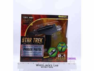 Phaser Pistol Star Trek TOS Original Series 2005 Art Asylum Toys NEW SEALED
