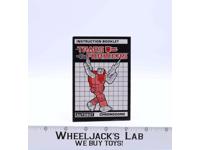 Chromedome Action Figure Instruction Manual Booklet 1987 Hasbro G1 Transformers