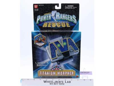 Titanium Morpher Power Rangers Lightspeed Rescue 1999 Bandai NEW MISB SEALED