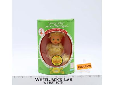 Lemon Meringue Berry Baby Strawberry Shortcake 1984 Kenner NEW SEALED