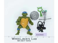 Head Droppin' Leo Complete 1991 TMNT Teenage Mutant Ninja Turtle Playmates