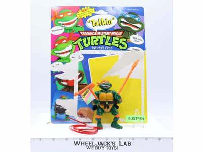 Talkin' Michaelangelo W/Cardback 100% Complete TMNT 1991 Playmates Vintage